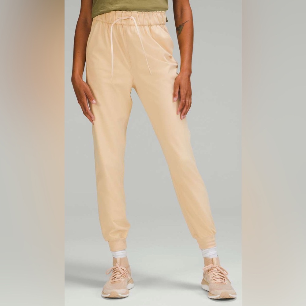 lululemon athletica Beige Track Pants